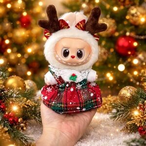 Christmas Clothes for Labubu Doll